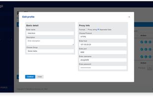 Proxy & environment control