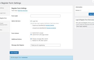 Login & Register Form by BestWebSoft screenshot 2