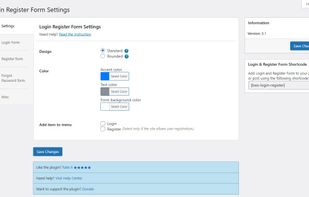 Login &amp; Register Form by BestWebSoft screenshot 1