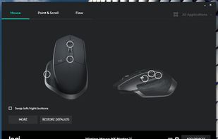 Logitech Options screenshot 1