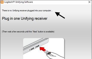 Logitech Unifying Software screenshot 1