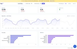 Logly Analytics screenshot 1