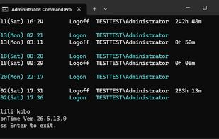 Execution Result (Standard Output)