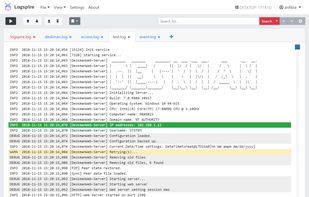 Logspire screenshot 1