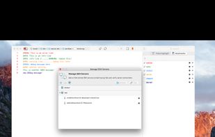 Manage all remote SSH servers and test connections