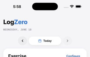Exercise tracker module - custom workouts, automatic and accurate calorie burned calc using MET and more. Syncs with smart devices via Apple Health.