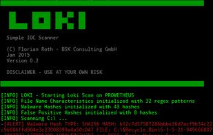 LOKI Free IOC Scanner screenshot 1
