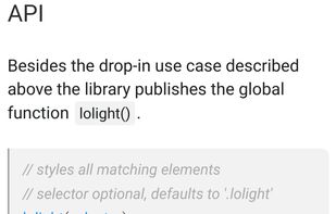 Lolight screenshot 1