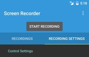 Lollipop Screen Recorder screenshot 1