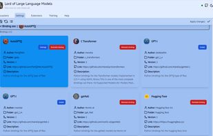 LoLLMS Web UI screenshot 3