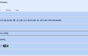LoLLMS Web UI screenshot 1
