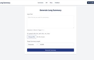 Long Summary screenshot 1