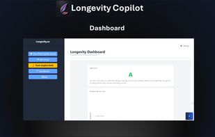 Longevity Copilot Dashboard