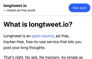 longtweet.io screenshot 1