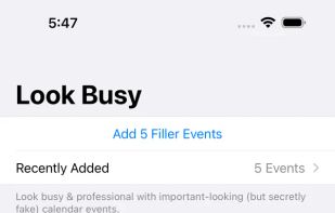 Look Busy screenshot 1