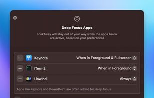 LookAway screenshot 2