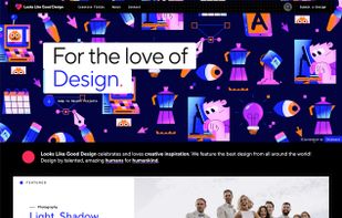 Design Inspiration Homepage