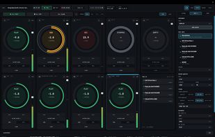 Looper view with audio and instrument tracks visible.