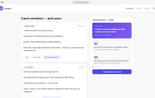 Given Post examples