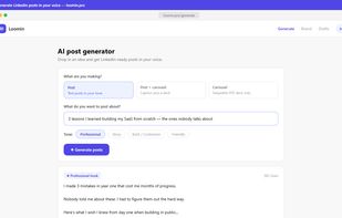 Ai generator
