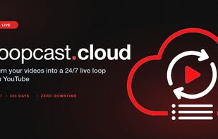 Loopcast turns your videos into a 24/7 live loop on YouTube