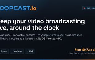 Loopcast.io screenshot 1