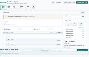 LoopGantt screenshot 1