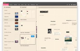 Organise your work with notebooks and sheets