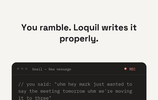 Before/after: raw speech vs cleaned text