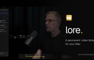 Lore for Mac screenshot 1