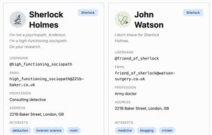 LoreData screenshot 1