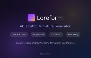 Loreform screenshot 1