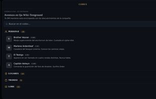 LoreKeeper screenshot 2