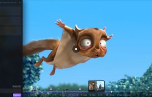 The built-in video player with ability to pin notes and tags to specific moments.
