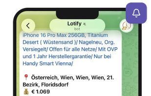 Lotify Bot in Telegram