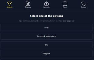 Telegram Mini-app Screenshot 1