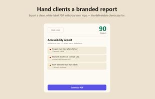 Loupe — Web Accessibility Checker screenshot 1