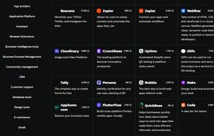 Best Low Code & No Code Platforms Directory.
Member of marsx.dev family
Got a question or wanna say hi?
I’m on Twitter: @johnrushx