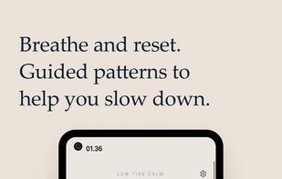 Breathe tab with one-tap Emergency Calm, quick routines (Morning Reset, Pre-Meeting, Wind Down), and full guided exercises including Box Breathing and 4-7-8.
