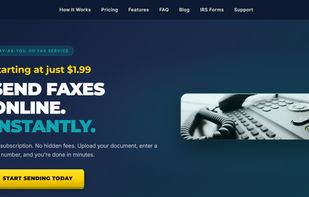 LowFax Homepage