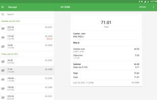 Loyverse POS screenshot 1