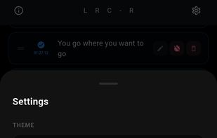 Settings