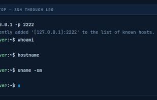 ssh to a local port lands on a machine behind NAT