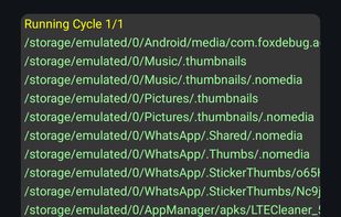 LTE Cleaner FOSS screenshot 1