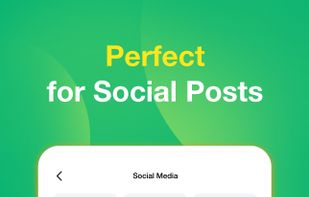 Perfect for Social Posts
