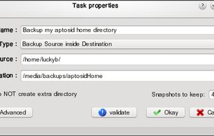 luckyBackup screenshot 2