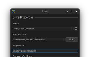Lufus screenshot 2