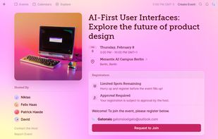 Luma Events screenshot 1