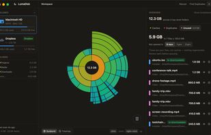 LumaDisk screenshot 2