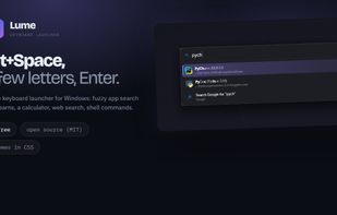 Lume Launcher screenshot 1
